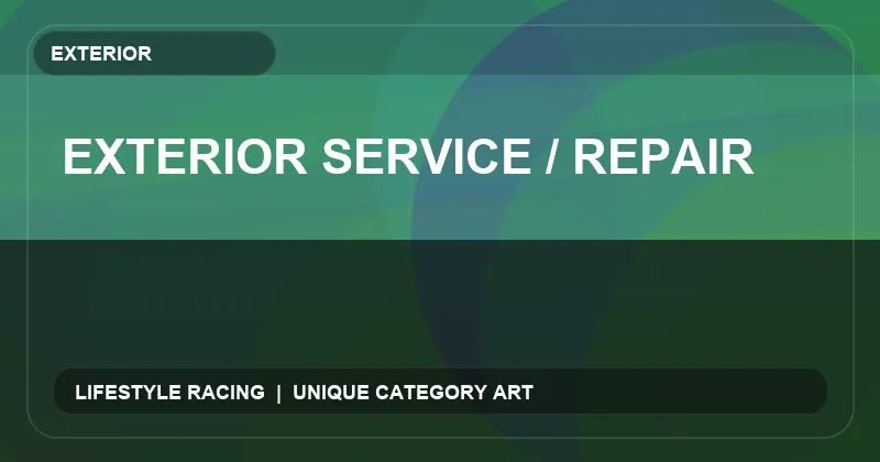 Exterior Service / Repair
